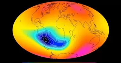 Anomala del Atlntico Sur (AAS), detectada por la NASA