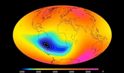 Anomala del Atlntico Sur (AAS), detectada por la NASA