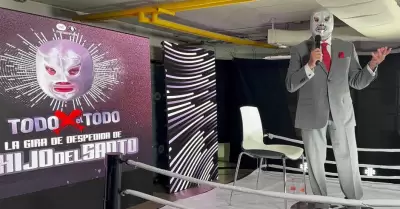 Despu�s de 42 a�os en el ring, El Hijo del Santo anuncia su gira de despedida.