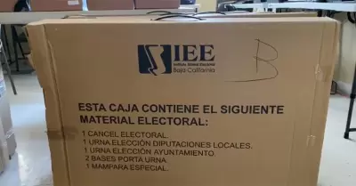 Sigue la distribuci�n de paquetes electorales