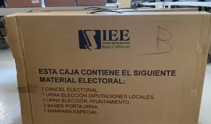 Sigue la distribuci�n de paquetes electorales