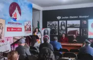 Asiste alcaldesa a la conferencia "Breve historia de la Caricatura Poltica" en el Archivo Histrico de Playas de Rosarito