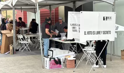 Comenz� la instalaci�n de casetas en Tijuana