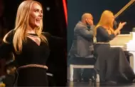 VIDEO Adele interrumpe concierto para defender a la comunidad LGBT