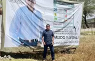 Candidato sin registro exige reconozcan su triunfo en Ray�n