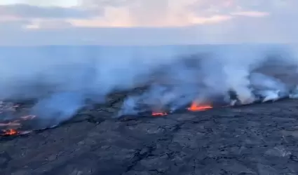 Volc�n Kilauea entra en erupci�n
