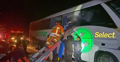 Atiende SSCP accidente en carretera Tepic-Guadalajara