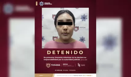 Capturan a mujer que agredi� a su pareja con un cuchillo