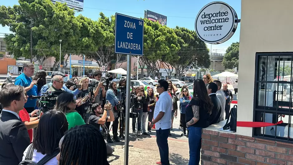 Inauguran m�dulo de atenci�n para migrantes deportados en El Chaparral
