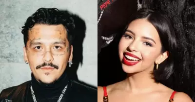 Christian Nodal y �ngela Aguilar