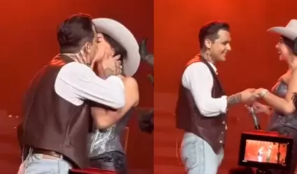 Christian Nodal y �ngela Aguilar