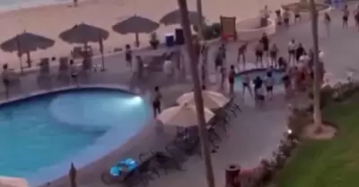 Muere turista al electrocutarse en jacuzzi de un resort en Puerto Pe�asco