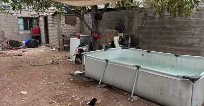 Beb� muere ahogado en una alberca