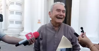 Rafael Acu�a Griego, presidente del Supremo Tribunal de Justicia en Sonora