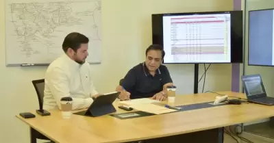 Ismael Burgue�o y Juli�n Leyzaola se re�nen para analizar estrategia de segurida
