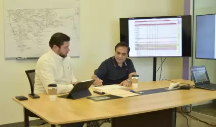 Ismael Burgue�o y Juli�n Leyzaola se re�nen para analizar estrategia de segurida