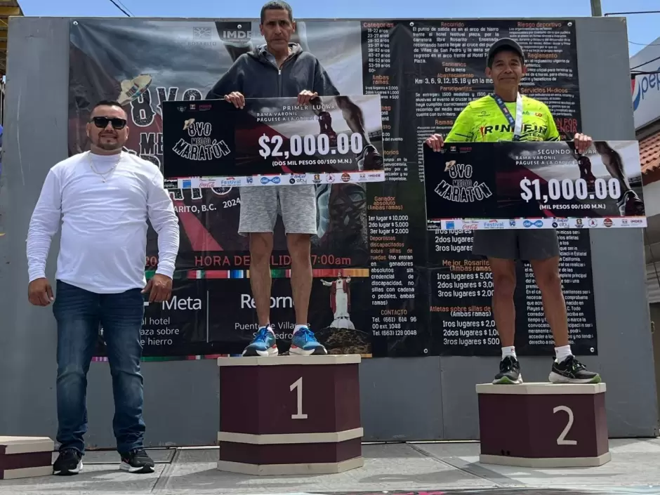 8vo. Medio Marat�n Rosarito 2024