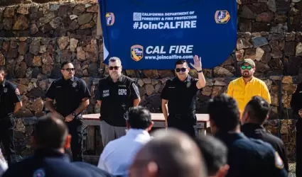 Bomberos de Tijuana participan en capacitaci�n binacional en combate a incendios