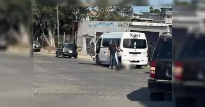 Accidente en la Colonia Miramar y congestin en la Va Rpida