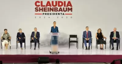 Claudia Sheinbaum, presidenta electa, anunci parte de su gabinete