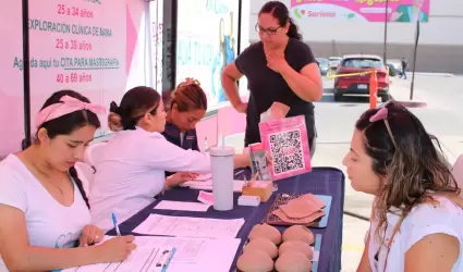 Inauguran "M�dulo Rosa M�vil" en Plaza las Fuentes