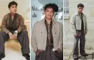 Nodal se luce como "modelo" en Par�s junto a Robert Pattinson y Maluma