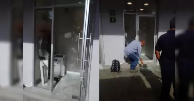 Intento de robo en cajero automtico de Banco Azteca en Tijuana