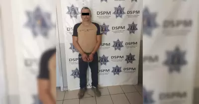 Aseguran a sujeto con arma de fuego y metanfetamina