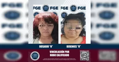 Cargos penales contra dos mujeres por robo calificado