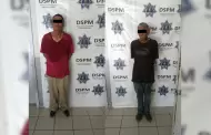 DSPM detiene a dos por robo a comercio