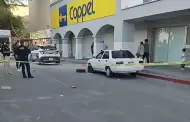 Balean carro en estacionamiento de tienda departamental en Hermosillo