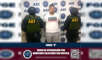 FGE cumplimenta orden de aprehensi�n a sujeto implicado en un homicidio