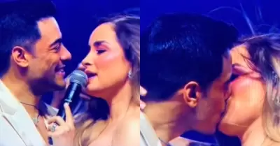 Cynthia Rodr�guez y Carlos Rivera