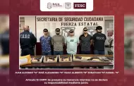 Detiene Fuerza Estatal a cinco hombres armados en el Valle de Mexicali