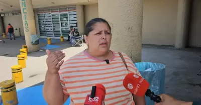Familiar de persona que cay� en alcantarilla