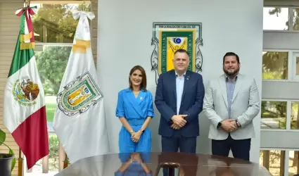 Alcalde electo se re�ne con el Rector de la Universidad Aut�noma de Baja Califor