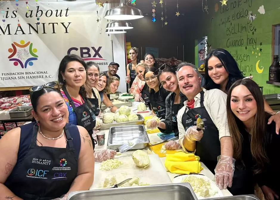 Evento 100 aniversario de la ensalada Caesar's a beneficio de Fundaci�n Tijuana Sin Hambre