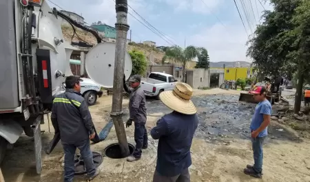 Mantenimiento correctivo a redes sanitarias de Tijuana