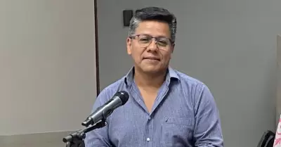 Tom�s Garc�a Ibarra, presidente del Colegio de Contadores P�blicos del Estado de
