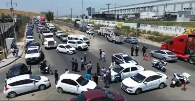 Manifestaci�n de conductores de plataforma