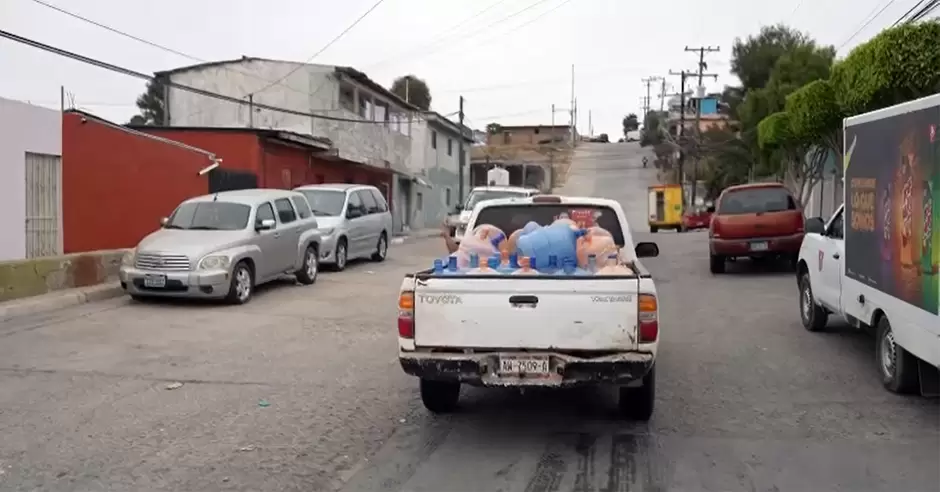 Falta de agua en la colonia L�zaro C�rdenas
