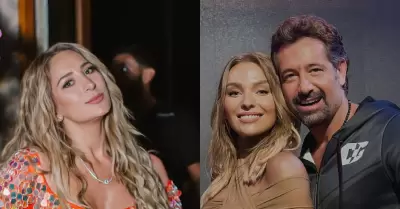 Geraldine Bazn, Irina Baeva y Gabriel Soto