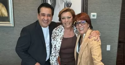 Ivn Cochegrus, Sylvia Pasquel y Alejandra Guzmn