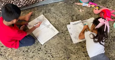 Ni�os migrantes