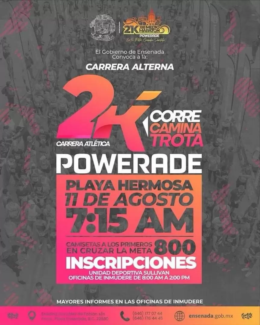 Medio Marat�n Internacional Powerade Ensenada