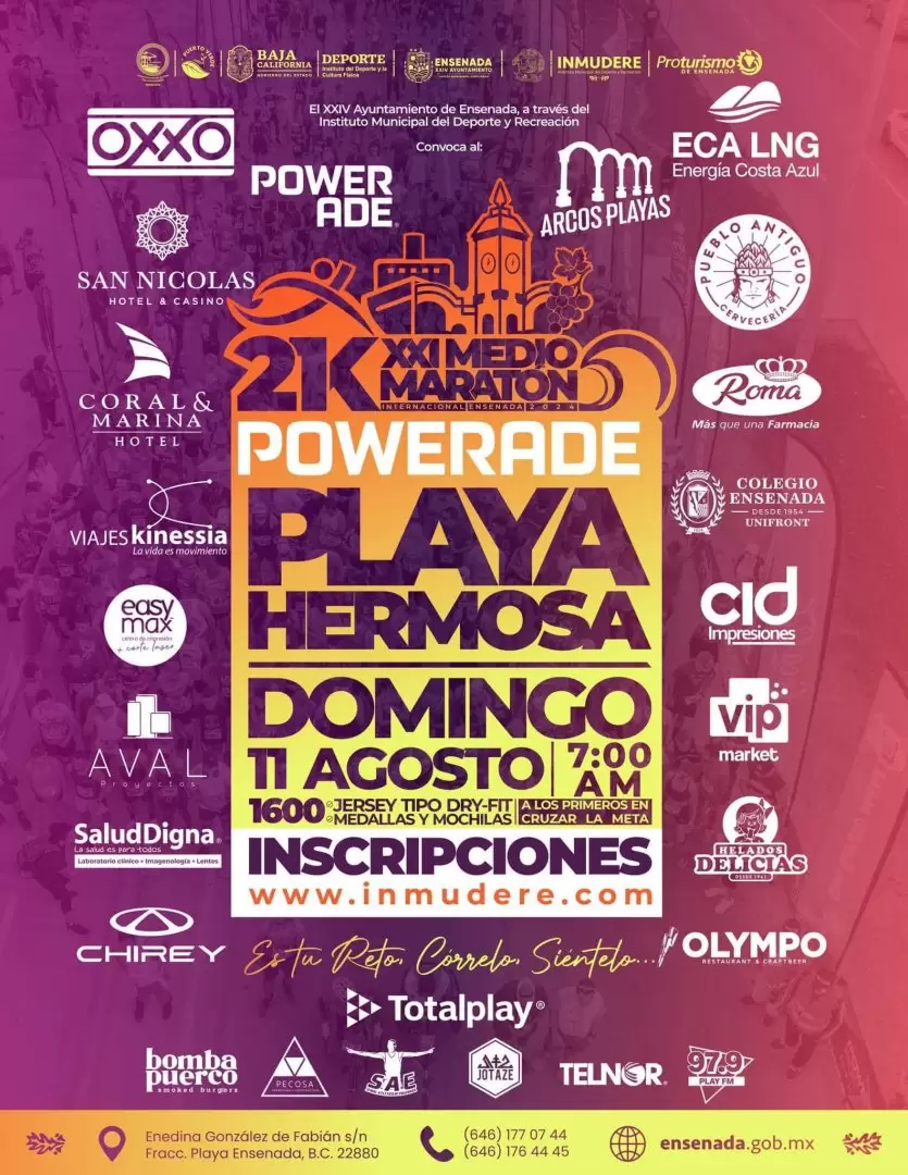 Medio Marat�n Internacional Powerade Ensenada