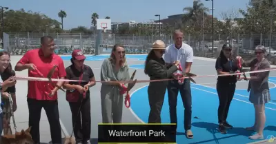 Inauguran rea de recreacin activa en el parque Waterfront