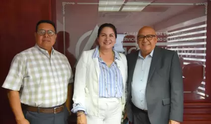 CANACO expone ante diputada electa Erika Santana problemticas que enfrenta el c