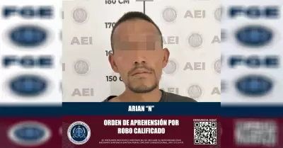 Detiene AEI a imputado que contaba con orden de aprehensin por robo calificado