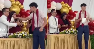 Joven graduaci�n
